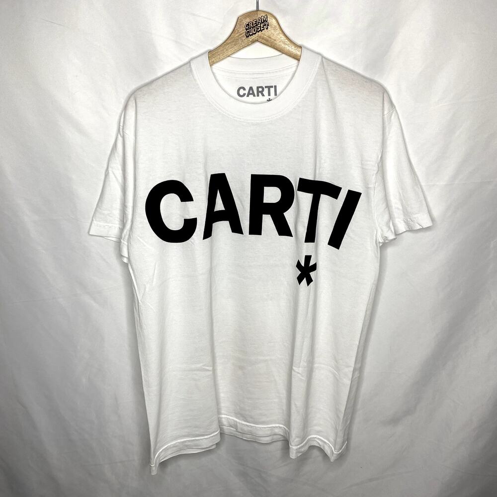 Playboi Carti AWGE Die Lit WLR Cancelled Summer Tour Merch Tee in White S